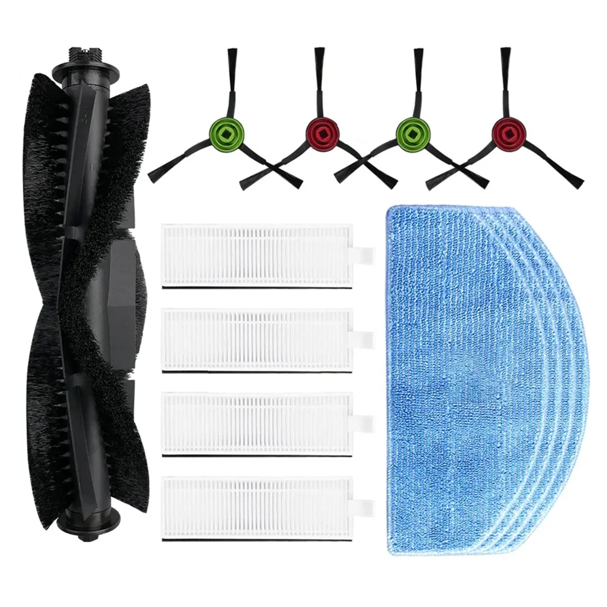 For V3 Absolut Roller Side Brush Hepa Filter Mop Cloths Robot Vacuum Cleaner Accessories