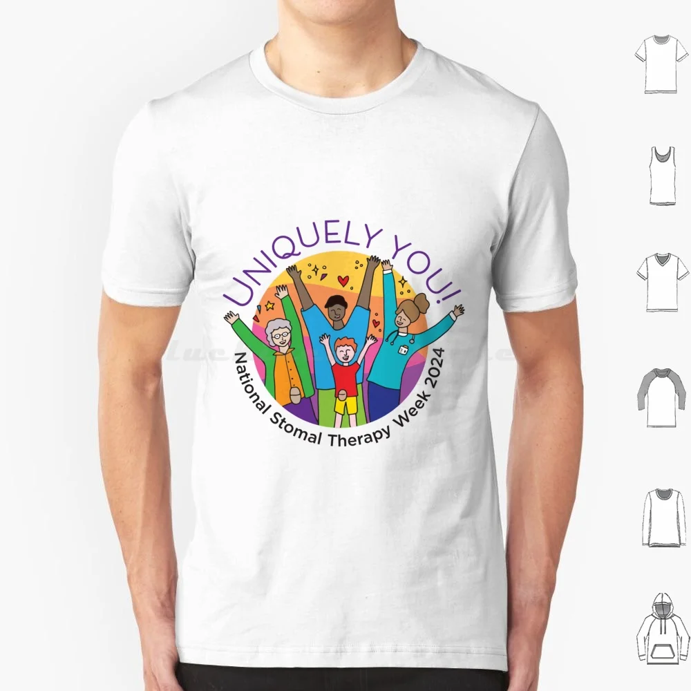 Uniquely You ! Light T Shirt 6xl Cotton Cool Tee Uniquely You Aastn National Stomal Therapy Week