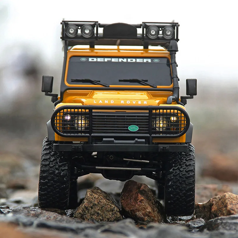 MN111 Remote Control Car 1:18 4WD Simulation Model Professional RC Car Vehicle Modified Off-road Crawler Kid Adult Toy Gift