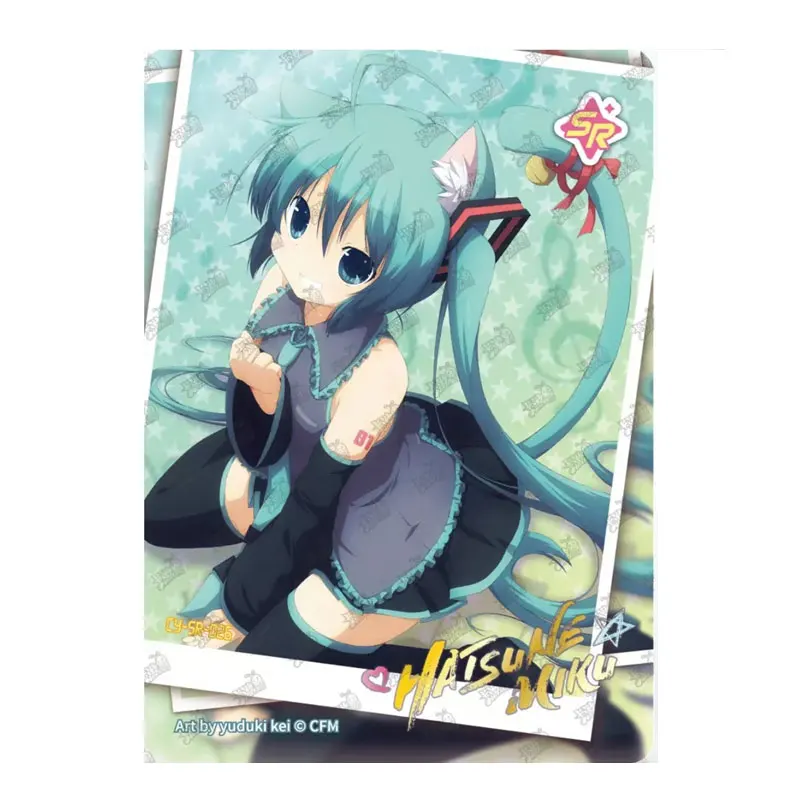 KAYOU-juego completo de cartas periféricas Hatsune Miku Series 2 SR(025-048), Sinfonía de jóvenes, regalo exquisito