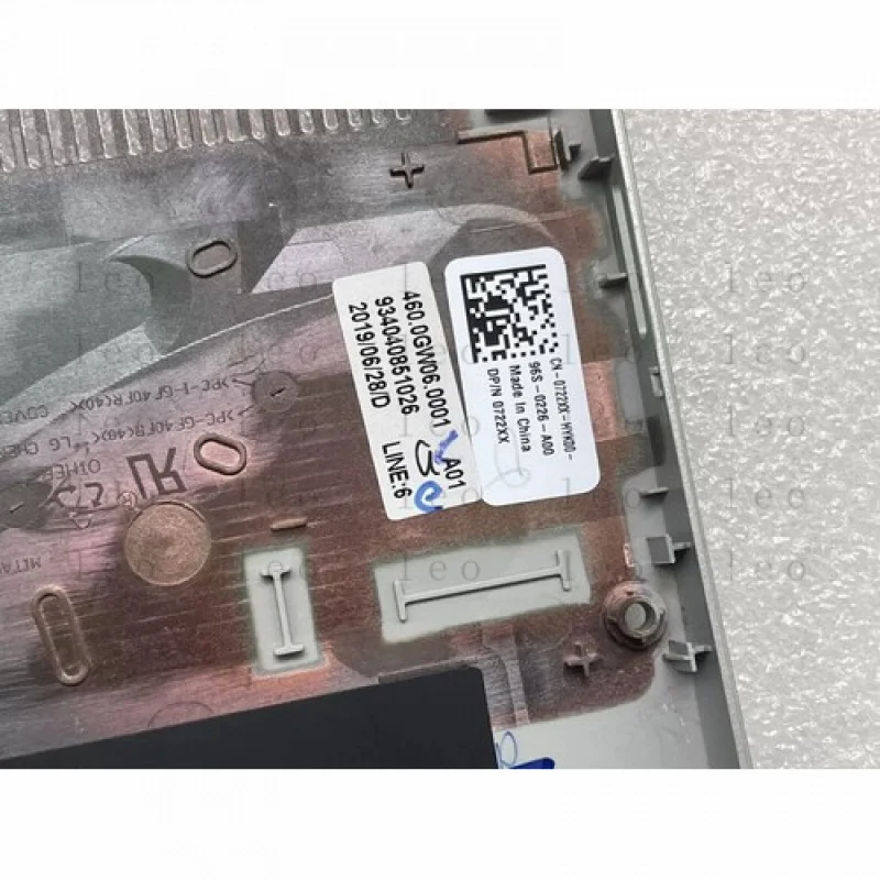 FF  For Dell Inspiron 5390 5391 0722XX 722XX Silver Bottom Cover Base Lower Case