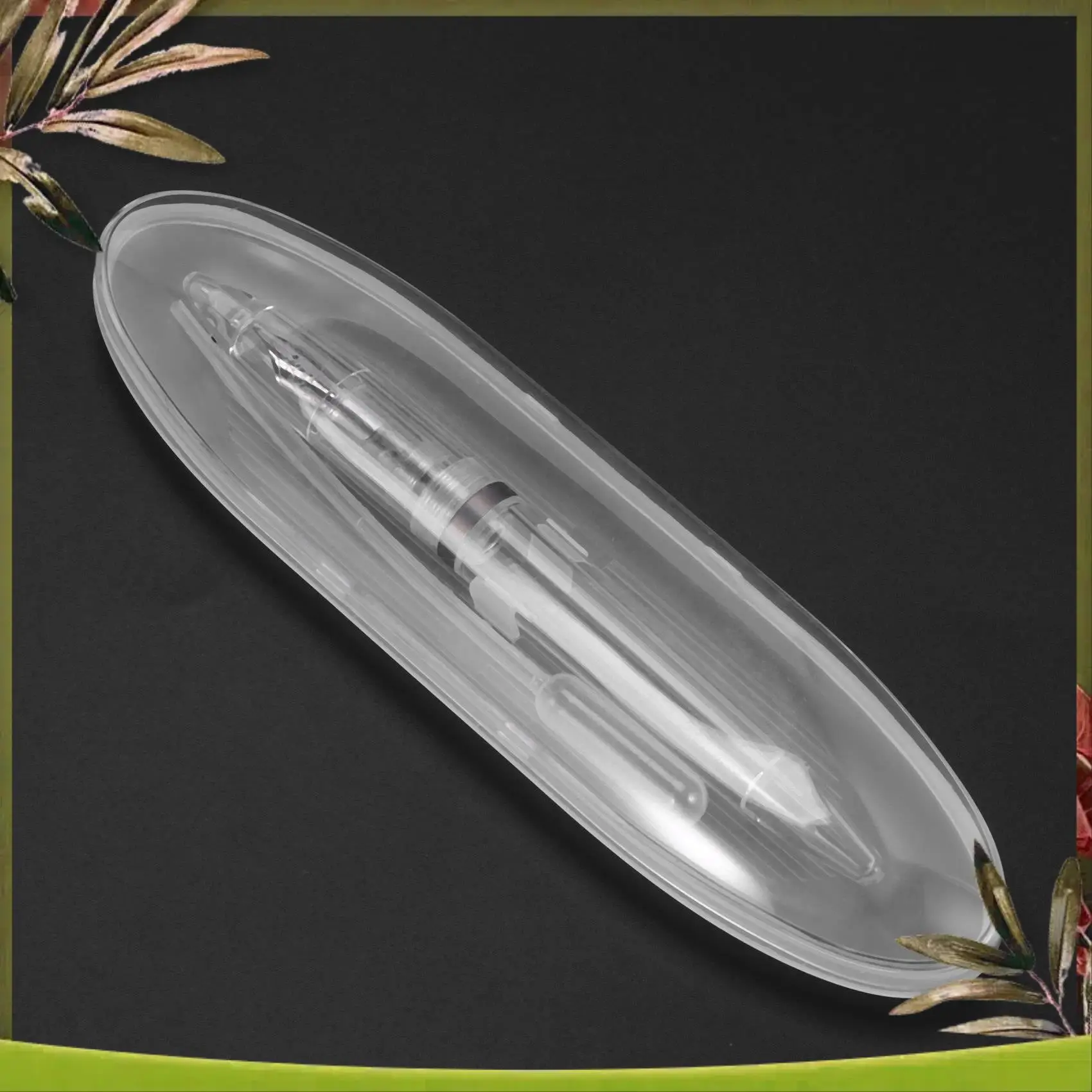 New-0.5Mm Nib Fountain Pen With Eyedropper High Capacity Transparent Pens Office School Supplies For Student Writing Gifts Stati