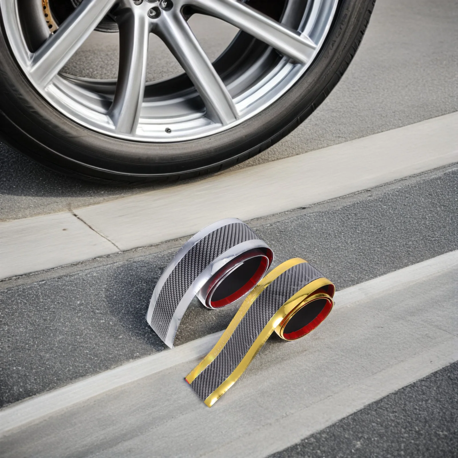 

2 Pcs Car Door Sill Bumper Protector Sticker Anti Collision Strips Automotive Anti-collision Edge Guards for Cars Cover