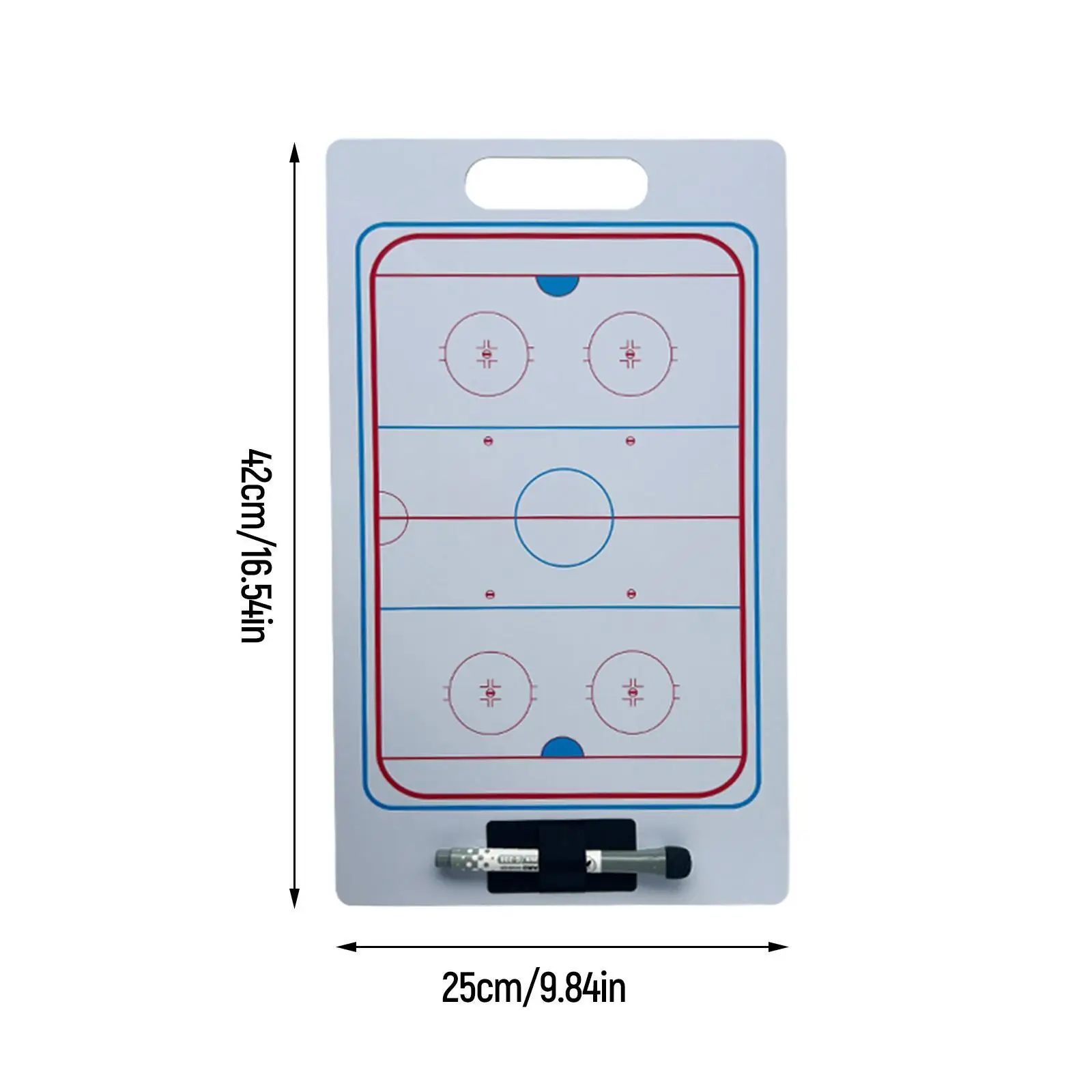 Hockey Coaching Boards Voetbal Coaching Boards Herschrijfbare Leerassistent Spelplan Demonstratie Trainingshulpmiddel Tactiek