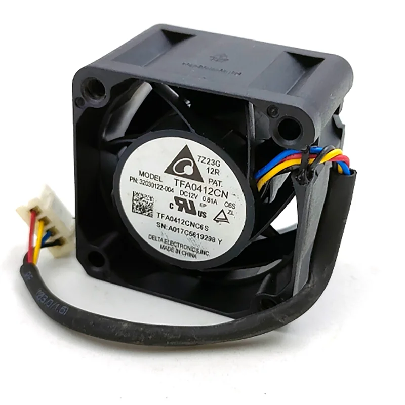 TFA0412CN Ventola di raffreddamento per 4028 DC12V 0,81A 8200RPM Ventola con interruttore PWM a 4 fili con controllo della temperatura 4CM