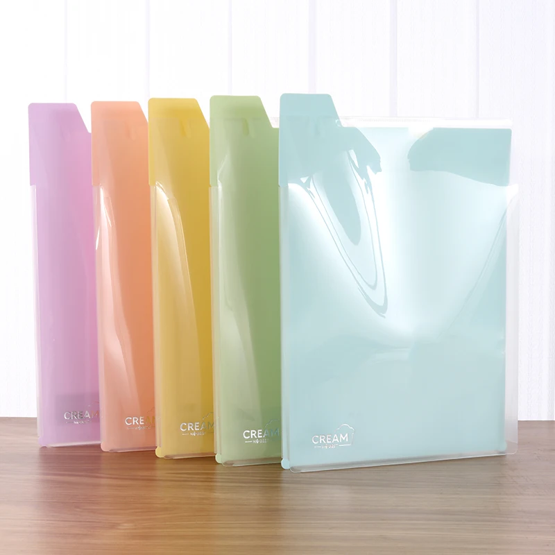 Portable Exam Transparent File Bag Large Capacity Student Specialty for Subject Classification Organization And Storage