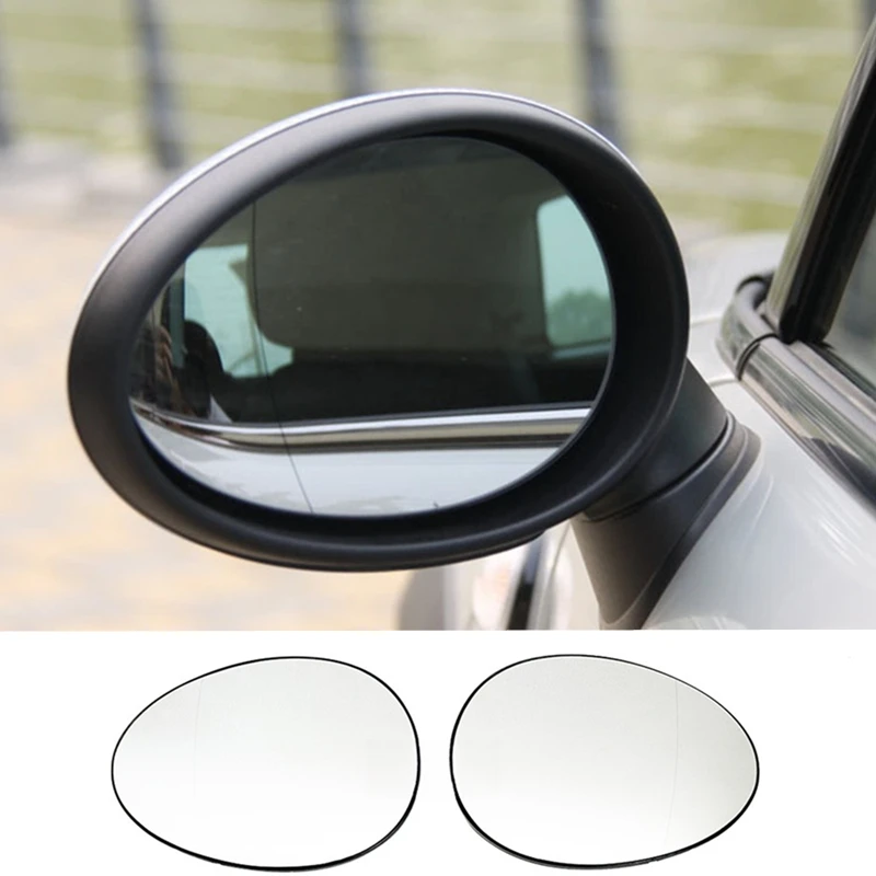 زجاج مرآة جانبية لسيارات BMW MINI R55 Clubman R56 Cooper R57 Cabrio R58 Coupe R59 Roadster R60 Countryman R61 Paceman ملحقات #6