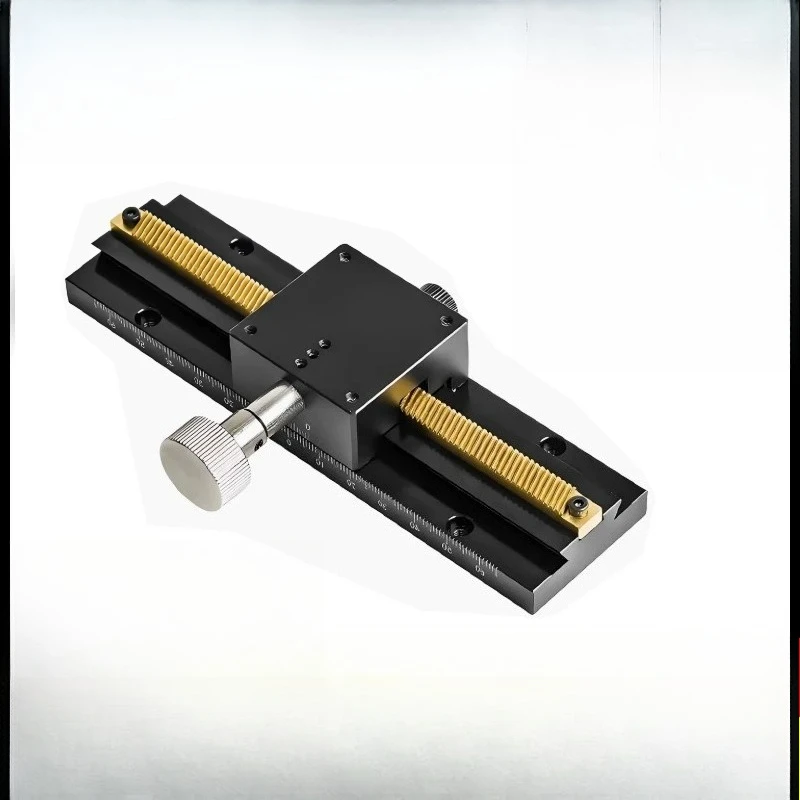 

X-axis displacement platform LWX25 40 60-L50 100 150 200 300 dovetail groove rack and pinion slide
