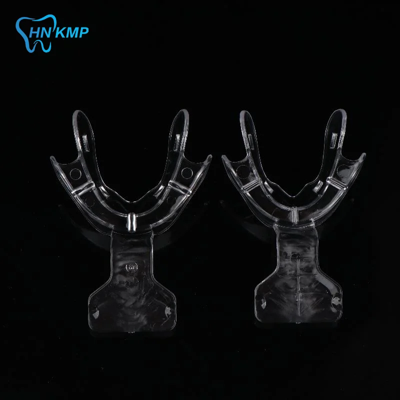 1/2 Pcs Non-deformable Dental Impression FCB Trays Hard Plastic Frame Cut Back Type for High Temperature Disinfection Use