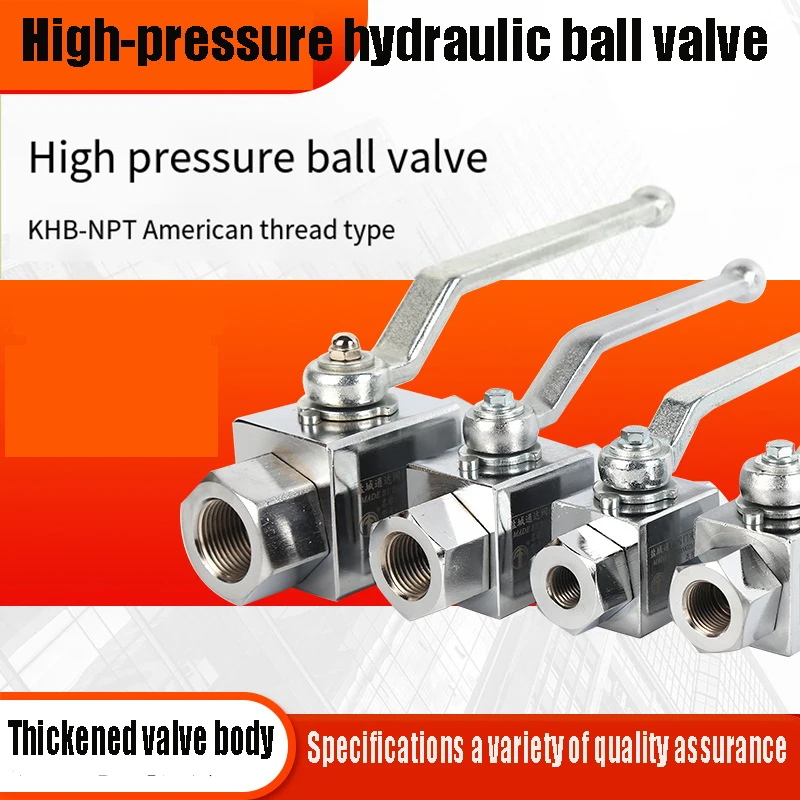 Internal Thread BKH-NPT High Pressure Ball Valve Manufacturers Supply High Pressure Hydraulic Ball Valve