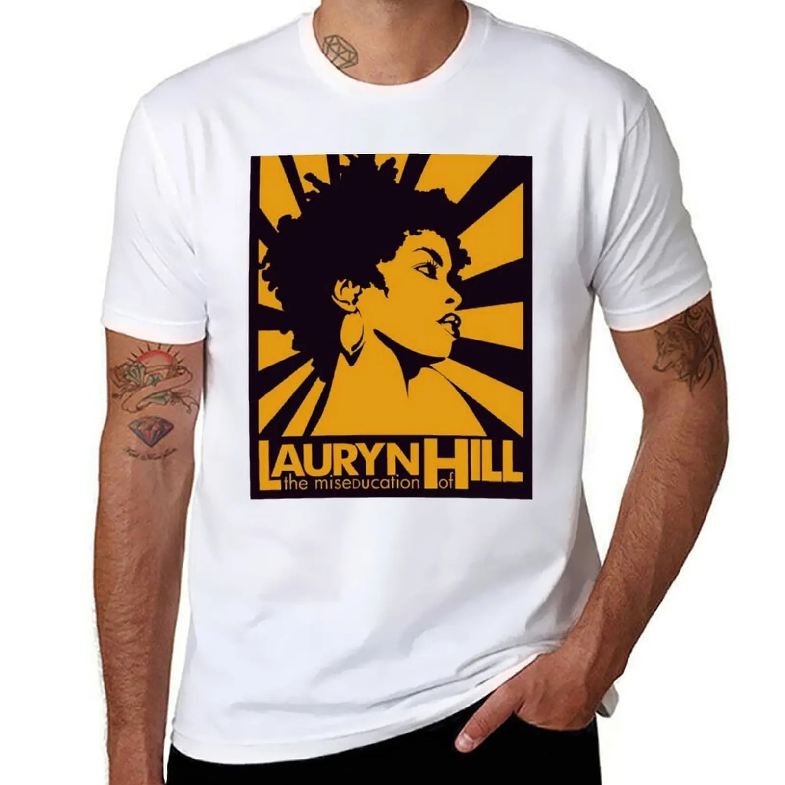 

Beauty Singer Woman Lauryn Hill Taurus07 Trending Popular T-Shirt t shirt for man T-Shirt
