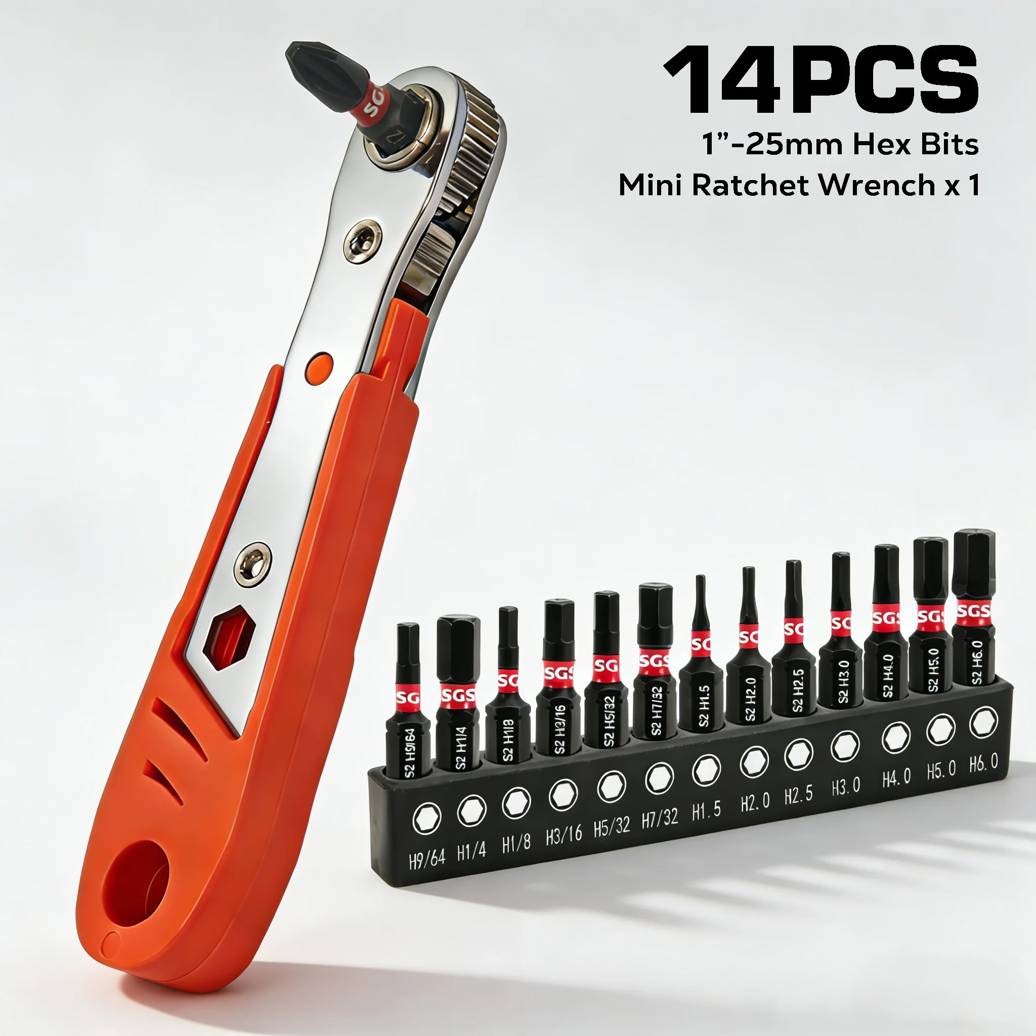 8/14Pcs Mini Ratche…