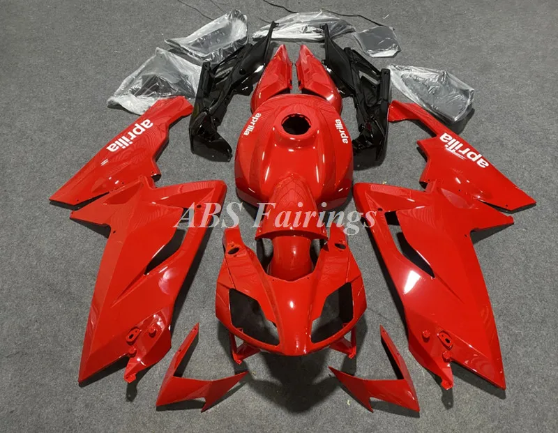 Carenados completos de ABS para motocicleta, conjunto de carrocería rojo brillante para Aprilia RS4 50 125 RS125 2006 2007 2008 2009 2010 2011 06 07 08 09 10 11, novedad