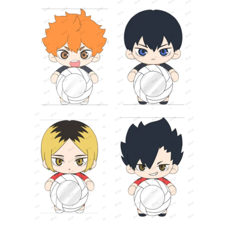

Официальное аниме Haikyuu!! Shoyo Hinata Kozume Kenma Tetsurou Косплэй мультфильм плюшевая кукла значок шоу Maumet эмблема игрушки для хранения