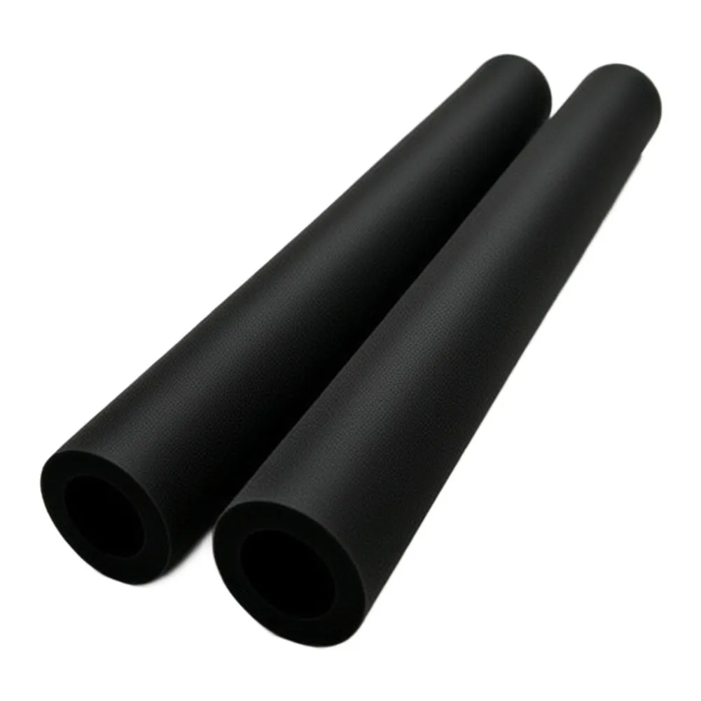 Black Foam Insulation Pipe for AC Ducts Pipe Freeze Protection and Corner Cushioning 3.2mm x 52mm x 1900mm Fire Resistant
