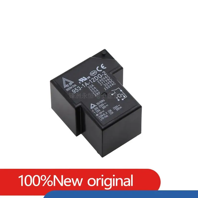 100%Original New HSIN DA 953-1A-5DG-1 5VDC 953-1A-12DG-1 12VDC 953-1A-24DG-1 -2 24VDC 4PIN 5PIN 30A Power Relay