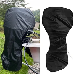 Motor Engine Boat Cover Anti Half Outboard UV Oxford Waterproof Protector Dustproof Air Antigores Yacht Marine 420D 6-225HP