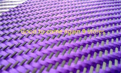 High Quality Black+ Purple Aramid Carbon Fiber Blended Fabric Carbon Fixed Cloth 100*50cm