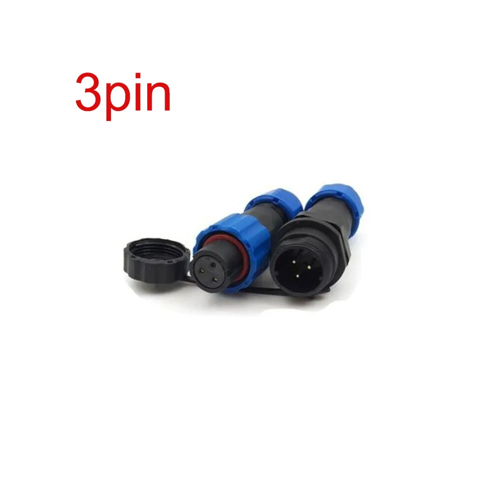 Heavy Duty Aviation Power Connector Cold Resistant Connector SD13 Male Female Connector Standard Size IP68 Waterproof Connector