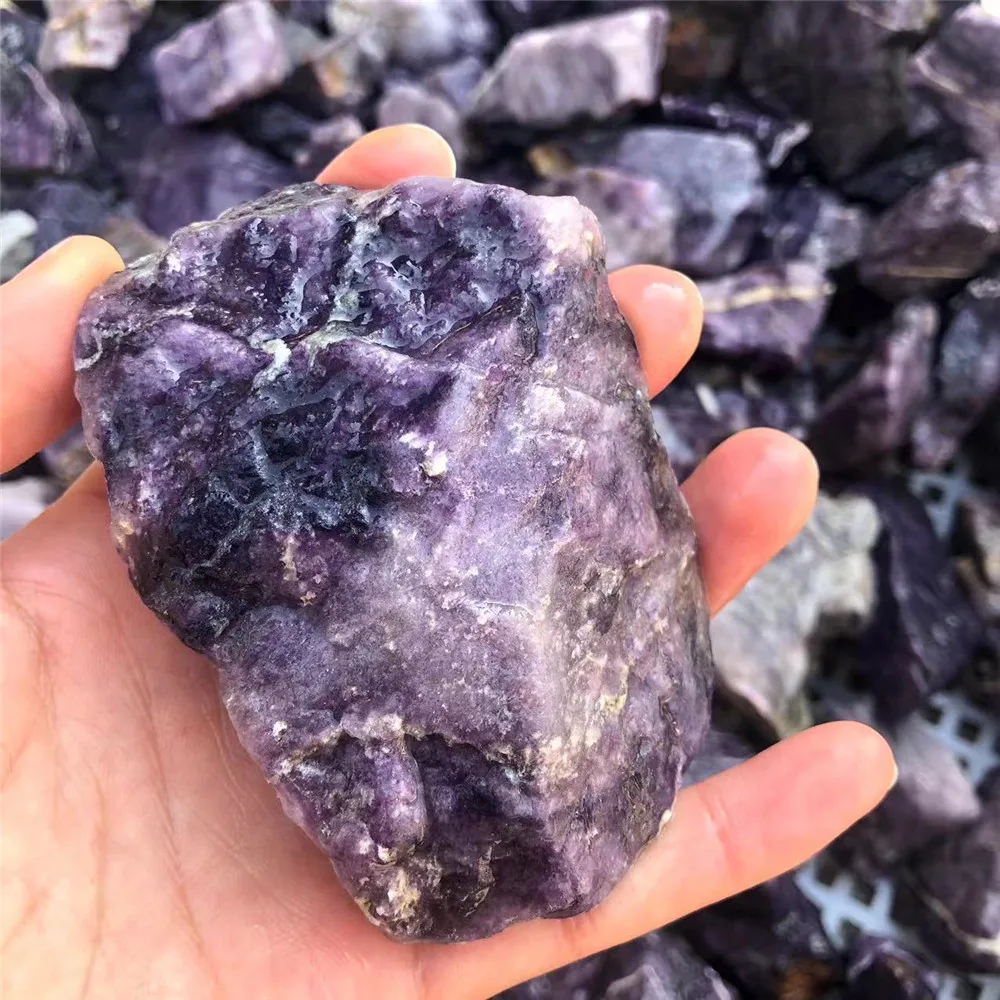 Natural Purple Sugilite Raw Gemstone For Reiki Healing Home Decoration