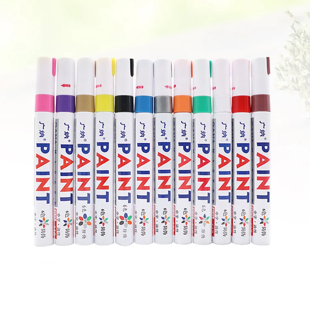 

12 Pcs Car Paint Scratching Repair Touch Up Paint Marker Pen Concealing Tool