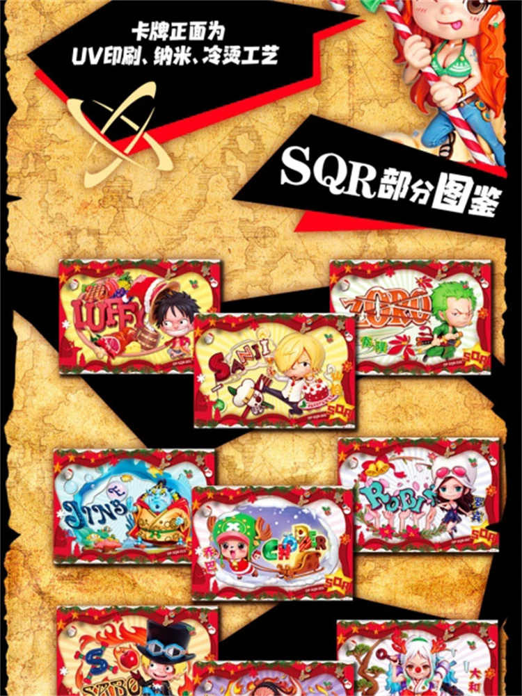One Piece Anime Sammelkarten Booster Box Kollektion Mehrere Serien Luffy Zoro Seltene Folien-Hologramm-Karten, TCG CCG Sammlerstücke – Detail 8