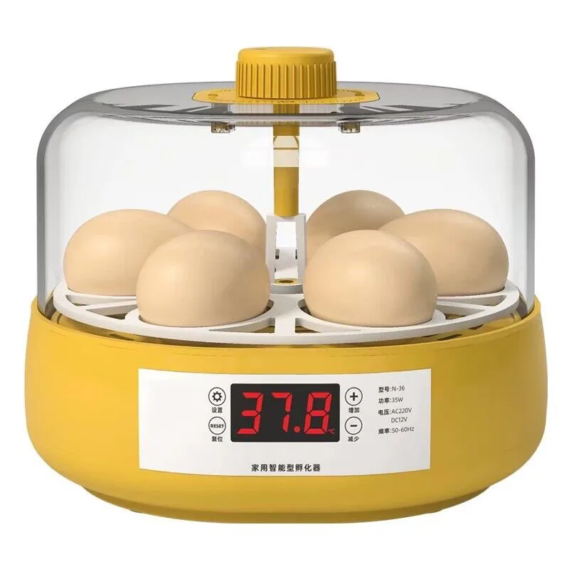 Egg Incubator Rutin Chicken Chick Incubator Small Household Intelligent Incubator Water Bed Parrot Automatic Incubator