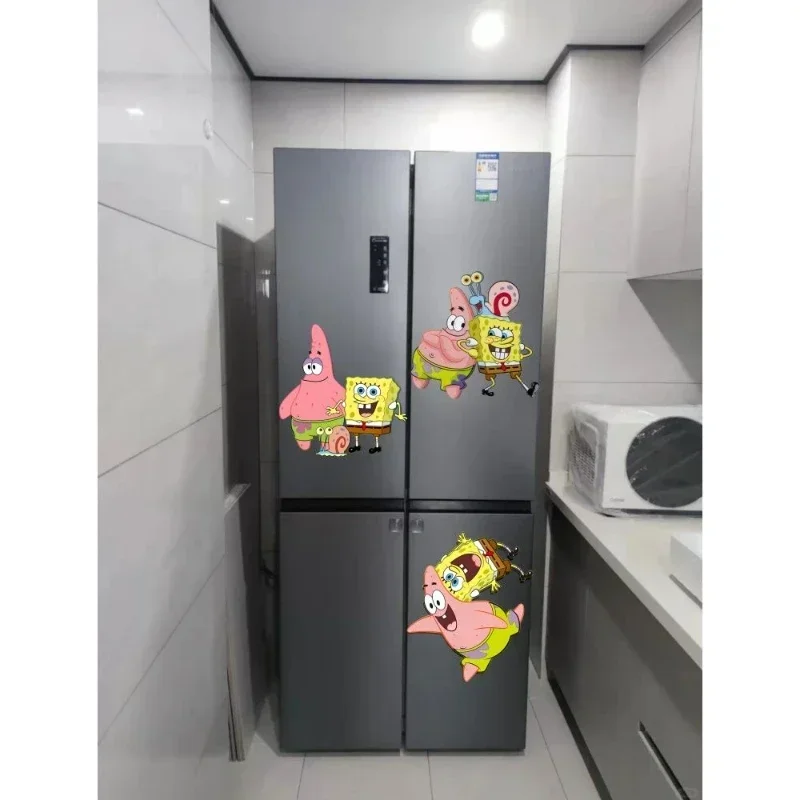 SpongeBob SquarePants Cute Cartoon Anime Patrick Star Car Sticker Luggage Computer Motorcycle Refrigerator Window Wholesale