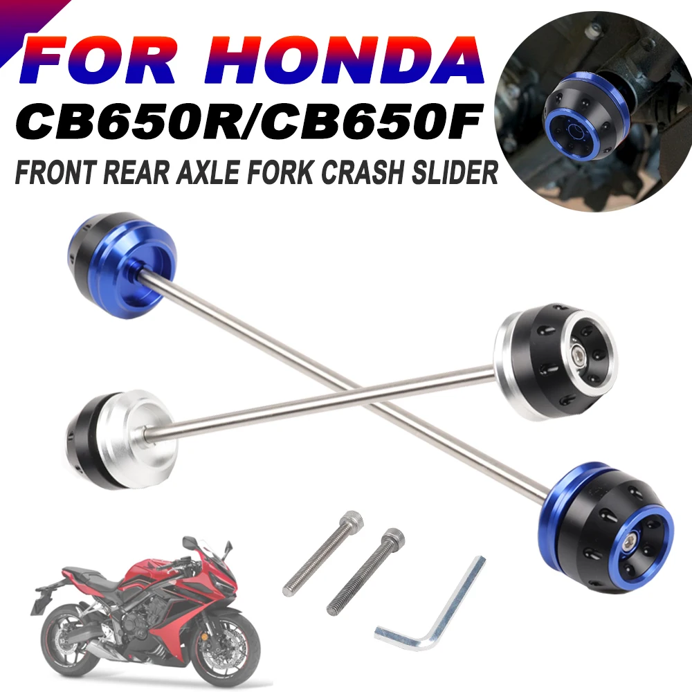 

CB650R CBR650R 2019-2023 Front Rear Axle Fork Crash Slider Motorcycle Wheel Protecto for HONDA CB650F 2014 - 2019 Anti Falling