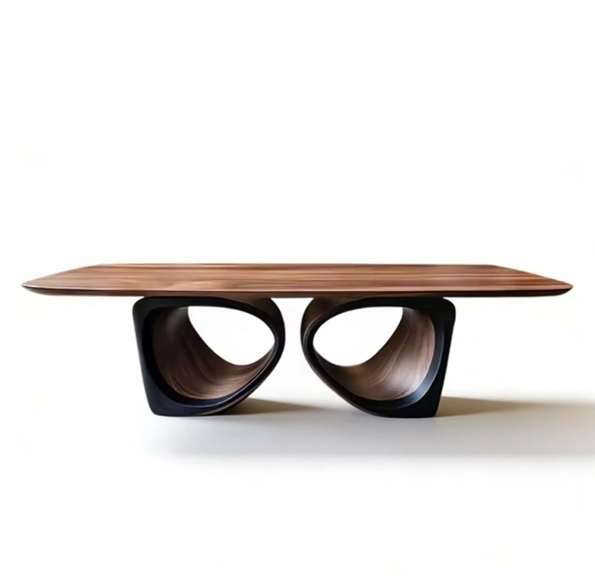 ✿q High Quality Luxury Wooden Furniture Unique Rectangular Dining Table for Living Room Courtyard Restaurant Hotel Office Desk