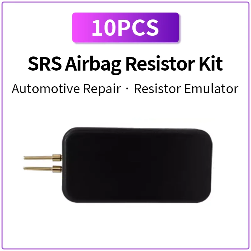 10PCS Car Airbag Simulator Resistor Kit SRS Repair Emulator Resistor Pack Safety Airbag Bypass Module