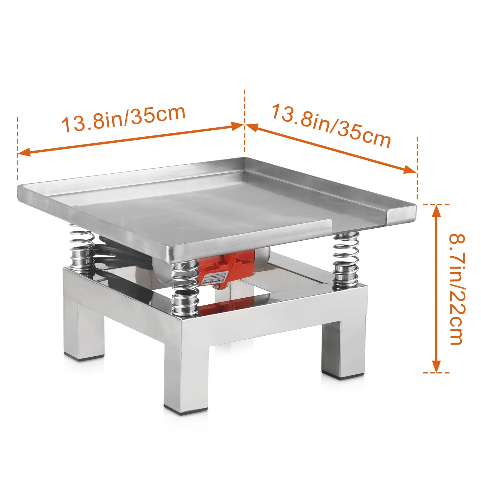 Concrete Vibrating Table Small Vibration Test Bench Test Block Vibration Platform Stainless Steel Mini Vibration Table 3000rpm