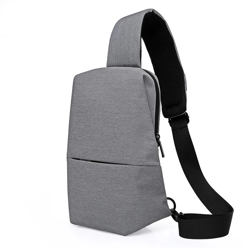 Chikage-Bolso de hombro sencillo Unisex, bandolera multifunción para deportes al aire libre, resistente al agua, portátil