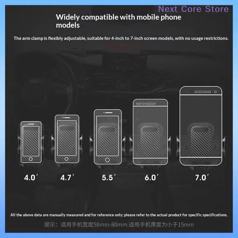 [NC]360° Rotation Car Phone Holder Universal Sucker Mount Cellphone Stand Stable Suction Cup Support In Car Mobile Phone Bracket - view 6