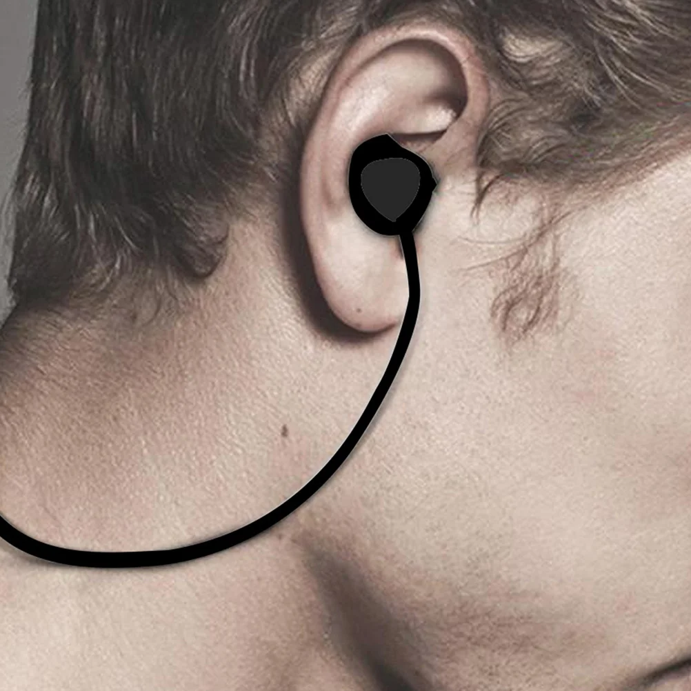 

2Pcs Wireless Earphone Anti-Lost Strap Silicone Earbuds Leash for Running Fitness Yoga Earphone Neck Cord Earbuds Rope