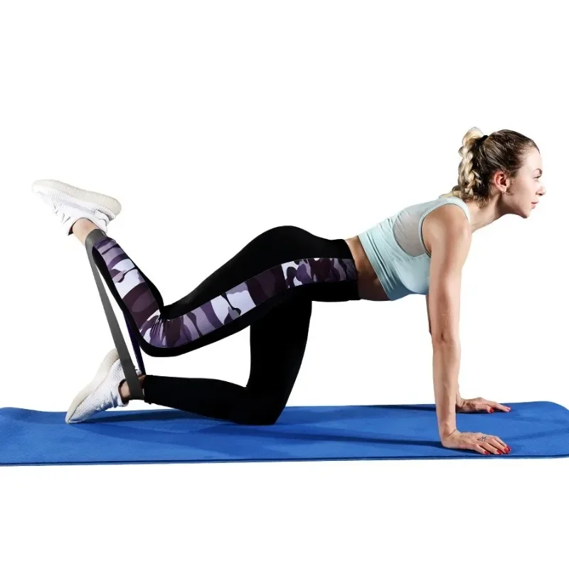 Fitness-Workout-Training Widerstandsbänder Heim-Yoga Sport Widerstandsbänder Dehnbare Elastische Pilates Crossfit Fitnessgeräte – Detail 4