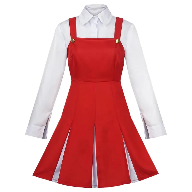 qa156Cosplay School Uniform Dress Outfit Halloween Costume Wig Horn Socks Anime Boku No My Hero Academia Season4 Eri Cos