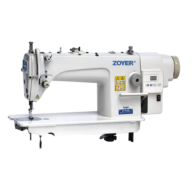 

ZY8700D High-Speed Direct Drive Lockstitch Sewing Machine Single Needle Flat-Bed with Motor Core for Home Use New Used Condition