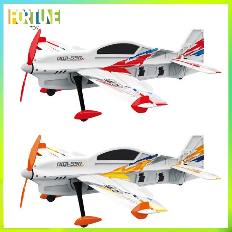

New Qidi550 Six Channel Stunt Remote Control Indoor And Outdoor Aircraft Fixed Wing Foam One Button Crane Glider