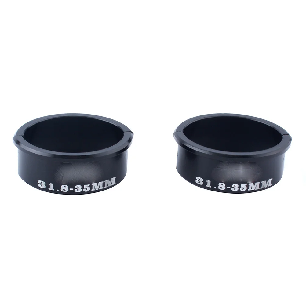 

4 шт. прокладка для переоборудования руля, легкий алюминиевый сплав 31,8–35 мм для адаптера выноса велосипеда, монтажная удлинительная трубка