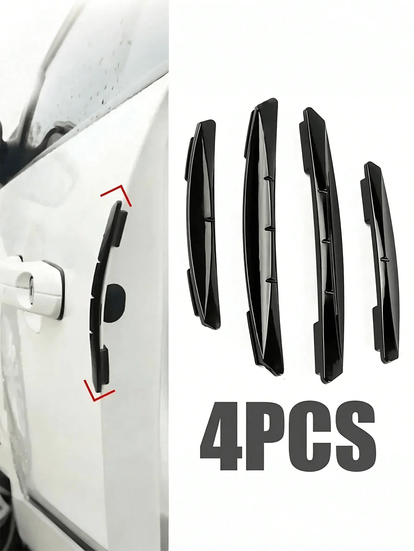 Anti-Collision Door Edge Guard Strips – High-Quality PVC Soft Rubber Bumper Strips for Cars, Invisible Design, Shock Absorbing &