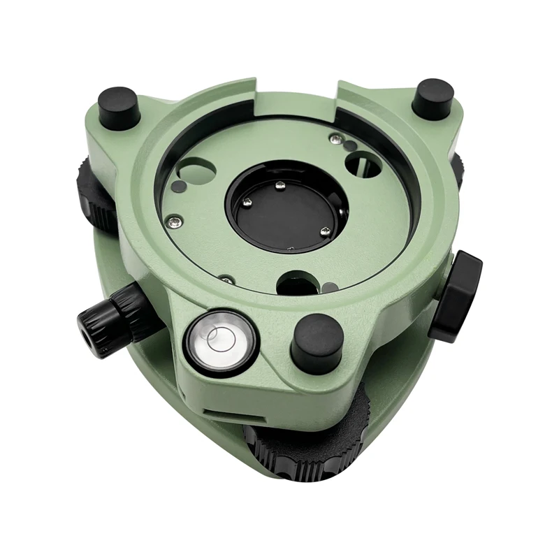 

Green With Optical Plummet Three-Jaw Tribrach For Leica south total station surveying prism tool 5/8”