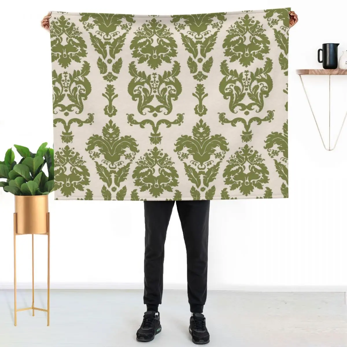 The Sound of Music Von Trapp Curtain Pattern Throw Blanket Sofa Designers Heavy Nap Soft Beds Bed linens Blankets