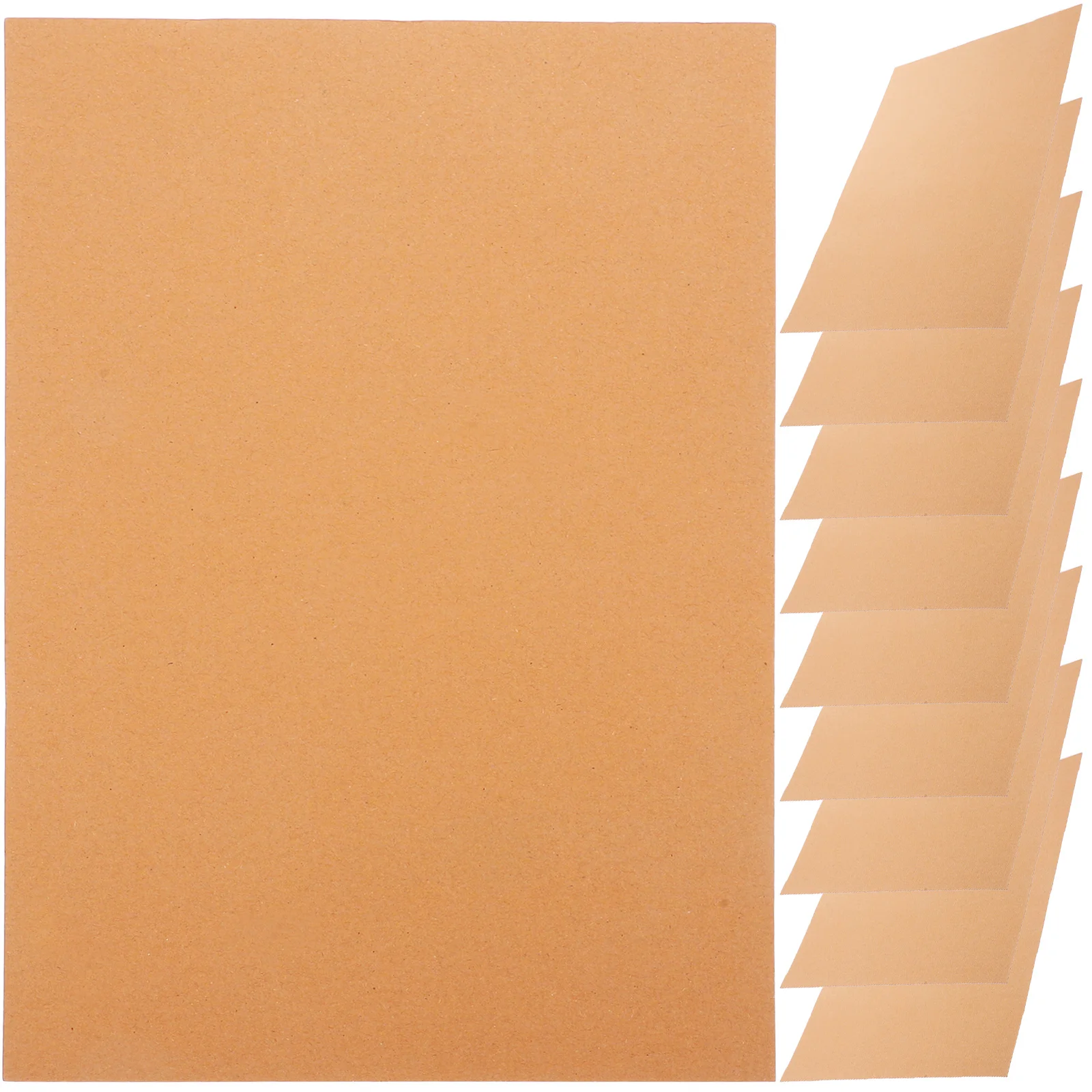 

100 Sheets A4 Brown Kraft Paper Blank Paper for DIY Origami Craft Making Painting Cardstock Cardstock DIY Card Papers