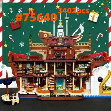 

Restaurant Sailing on The Sea Building Blocks Sets 75640 Compatible with Legoed Particles Suitable for Christmas Gifts 3402pcs