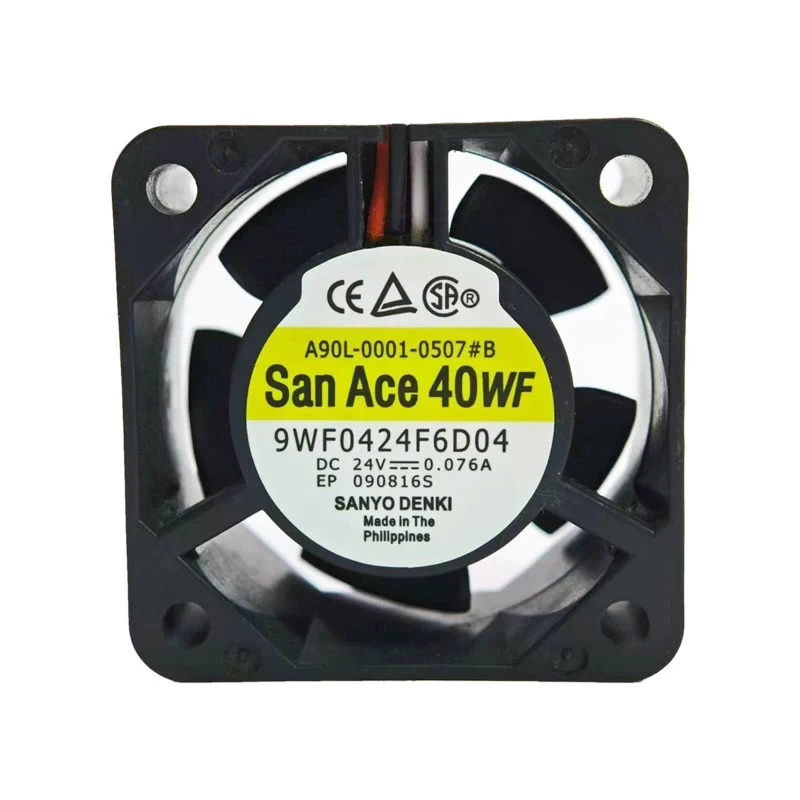

HTS...1 piece Sanyo 9WF0424F6D04 DC 24V 0.076A 4020 cooling fan 4cm