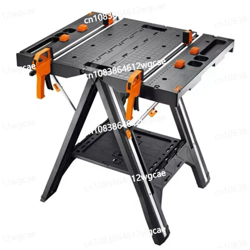 NEW Load 135KG Multifunctional Folding Woodworking Workbench DIY Workbench Portable Tool Table Strong Clamping Force Tools