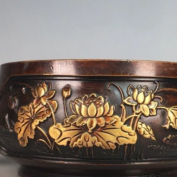 Pixiu double ears lotus leaf lotus Incense Burner Statue for Tea Home Decor Ornaments
