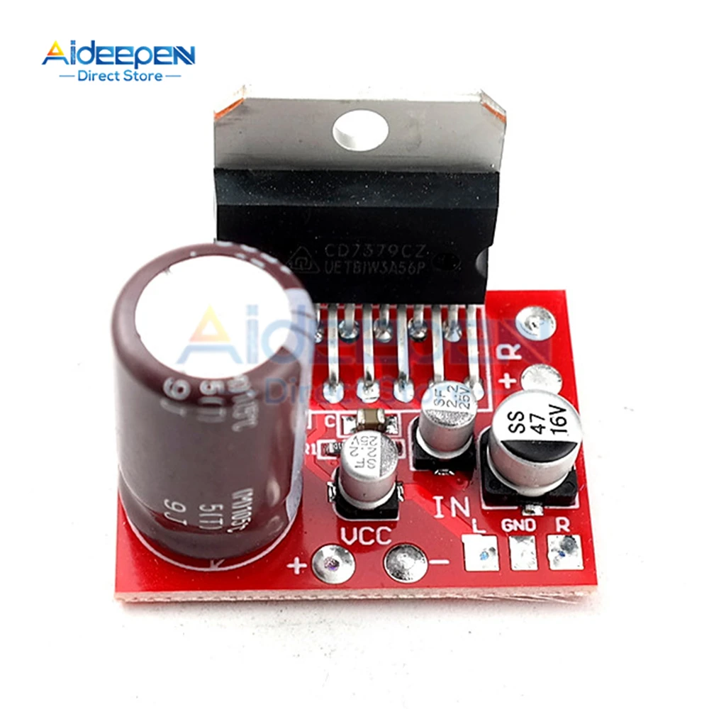 DC 9V-17.5V TDA7379 CD7379เครื่องขยายเสียงบอร์ด2-Channel High-Power สเตอริโอ Micro Board