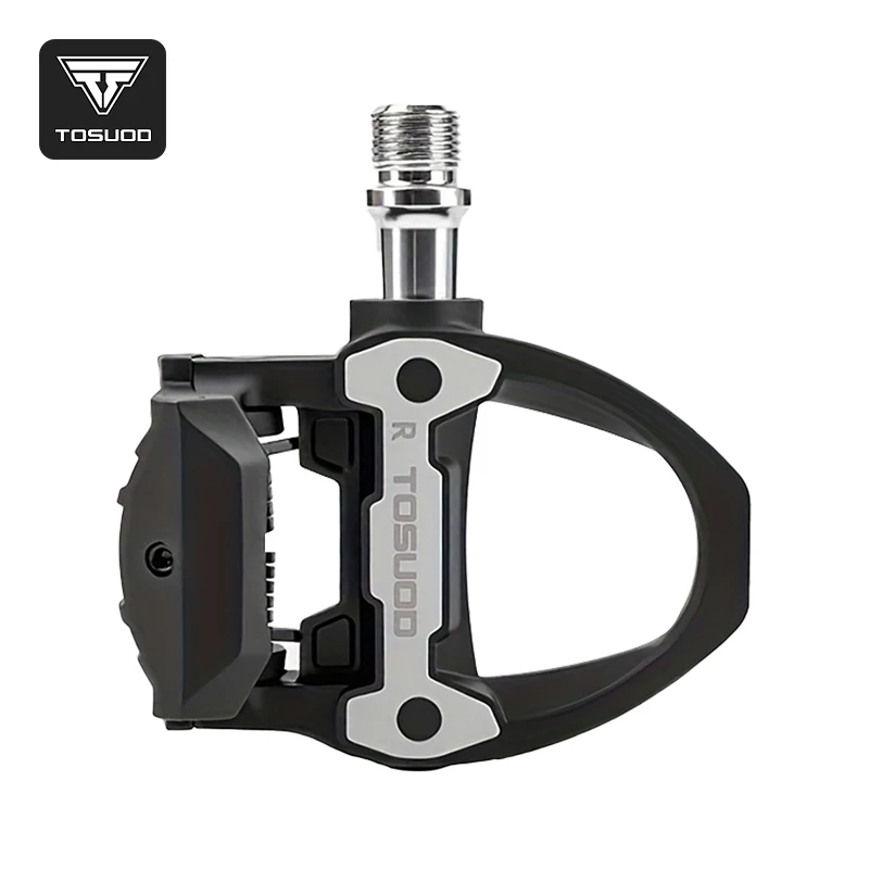 

TOSUOD SPD-SL Road Bike Pedals, Automatic Locking Clipless Pedals for Racing Bicycle, 1 Pair Professional Cycling Pedals